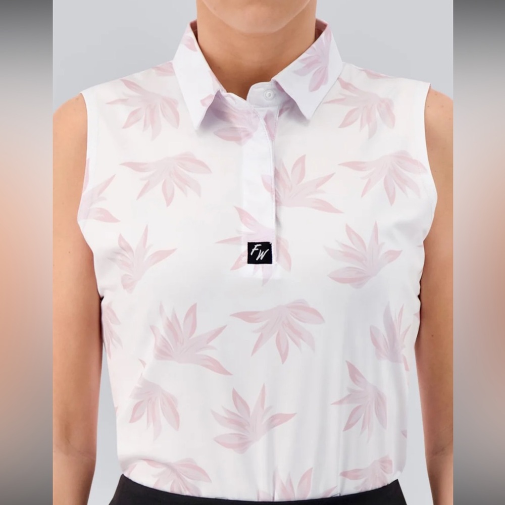 Full Wedge Golf ladies sleeveless shirt